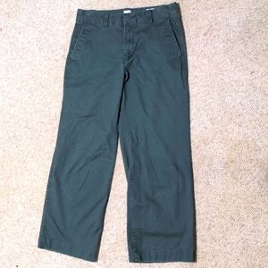 Gap high rise straight crop pants